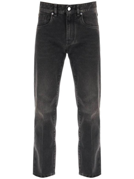 Fendi Straight-Cut Denim Jeans Black