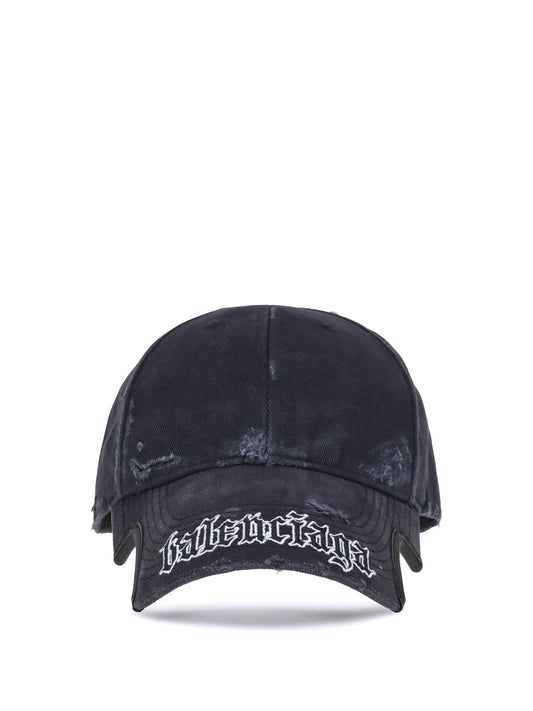 Balenciaga Women Script Baseball Hat