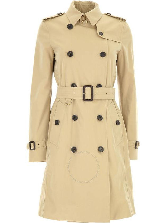 Burberry Burberry The Kensington Long Trench Coat, Brand Size 6 (US Size 4)