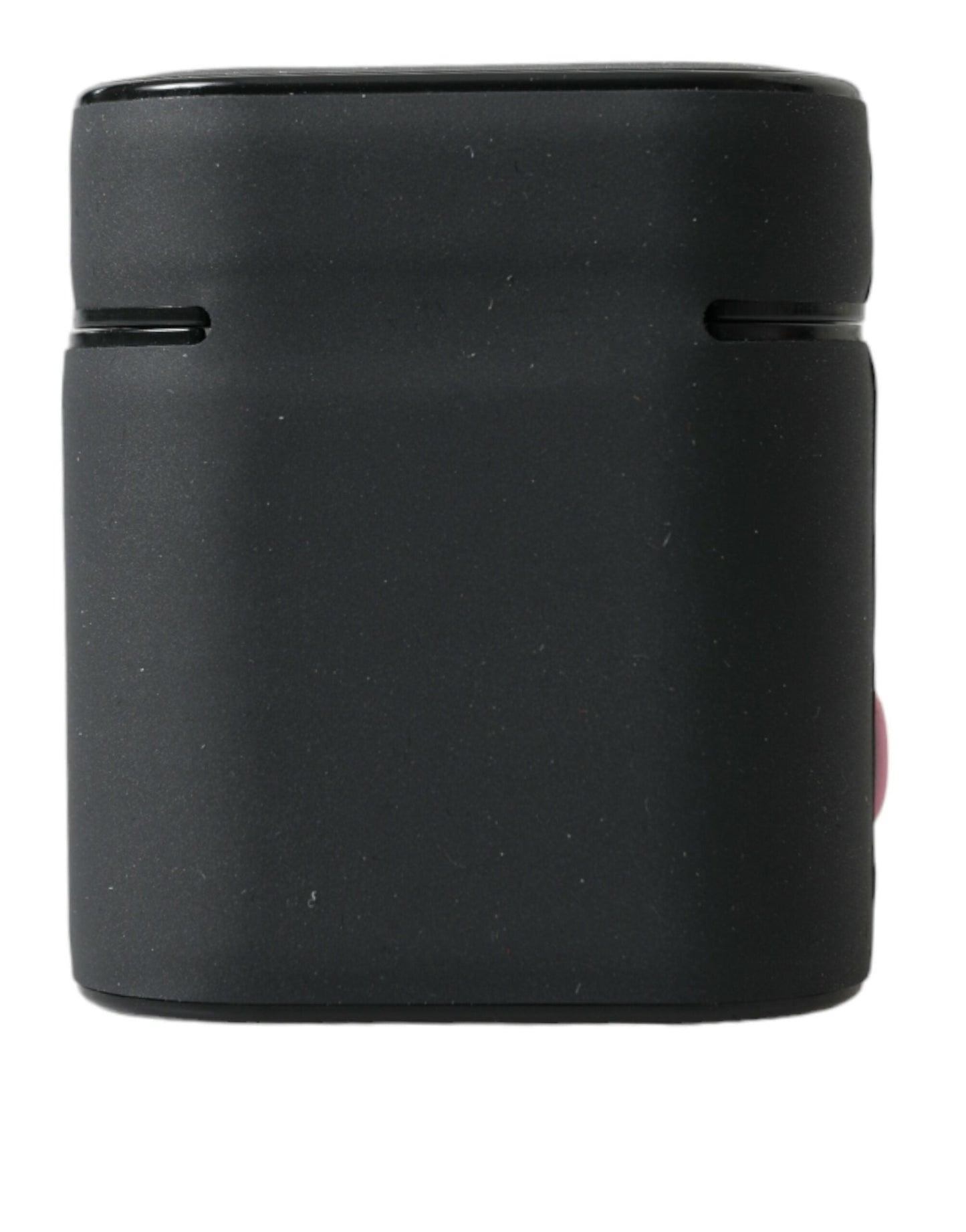 Dolce & Gabbana Black Pink Silicone Embossed Logo Airpods Women's Case