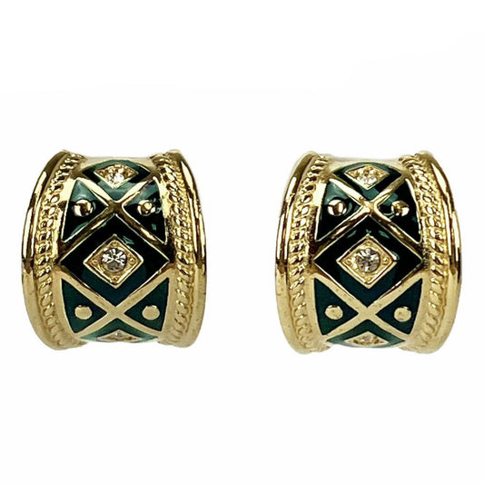 Burberry   Metal Clip Earrings ()