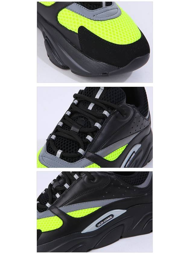 B22 Technical Mesh Low Top Sneakers Black Dior