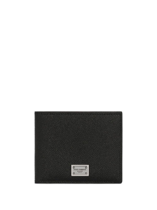 Dolce & Gabbana Men Bi-Fold Leather Wallet