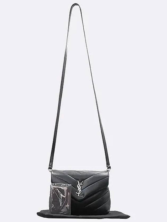 Saint Laurent 630951 LOULOU toy cross bag with black silver logo decoration
