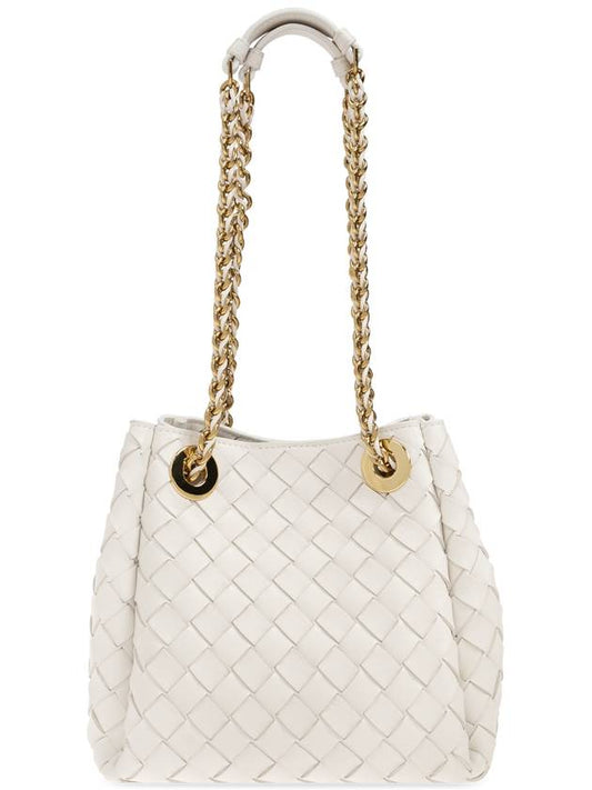 Bottega Veneta Bottega Veneta Shoulder Bag Parachute Small, Women's, White