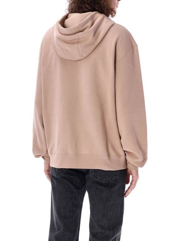 Saint Laurent Logo applique hood pink