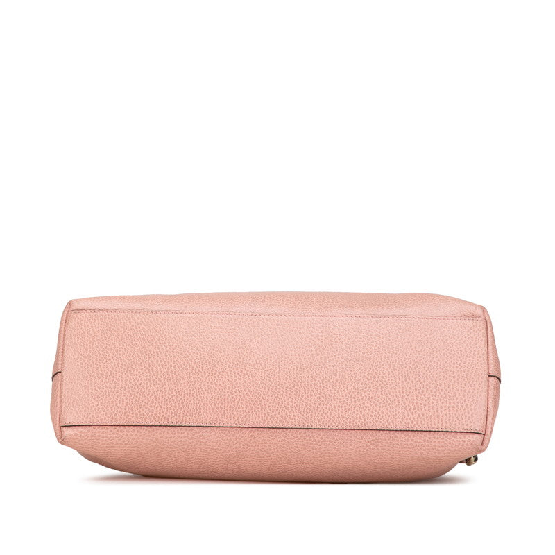 Gucci Bamboo Leather 2way Bag