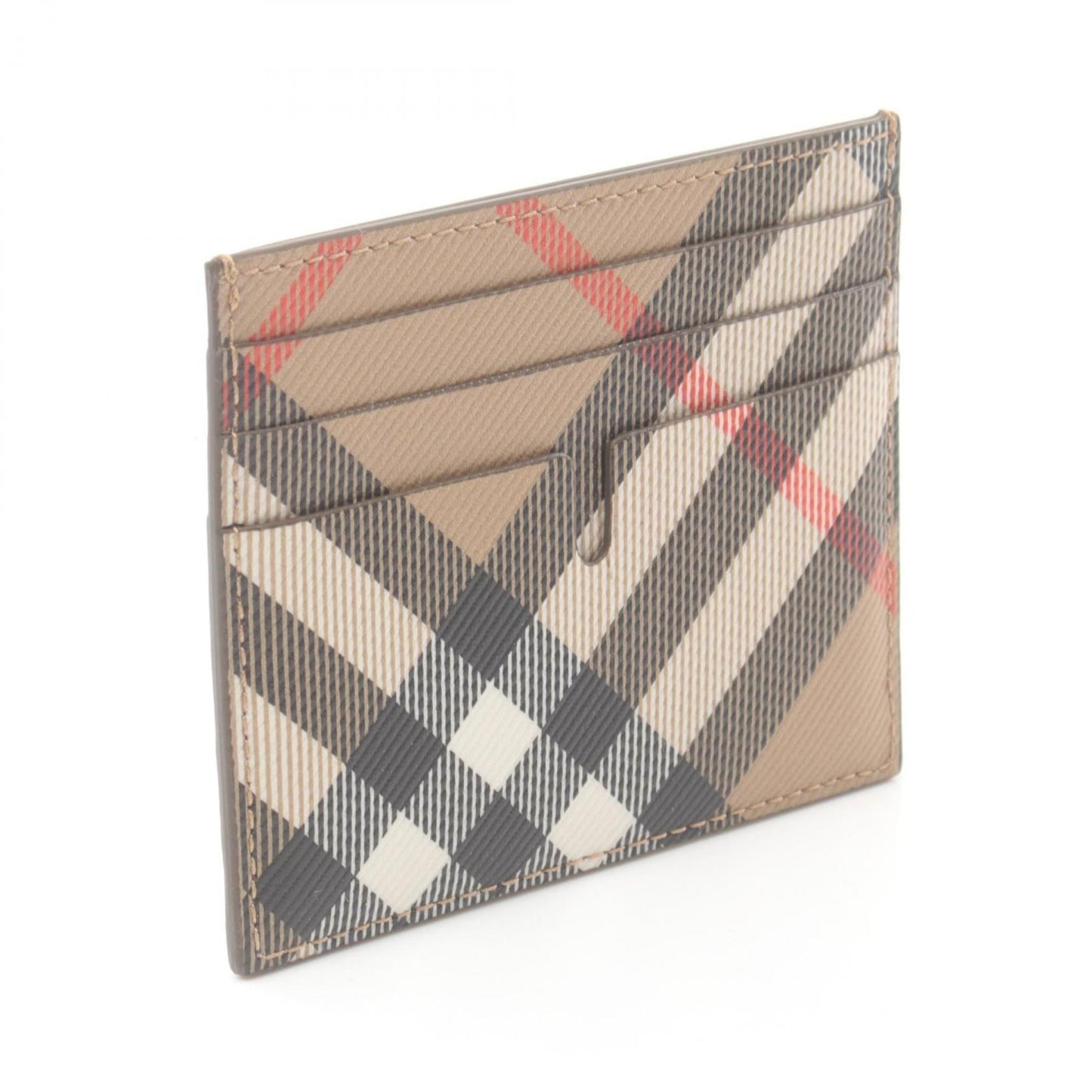 Burberry   Coated Canvas Card Case