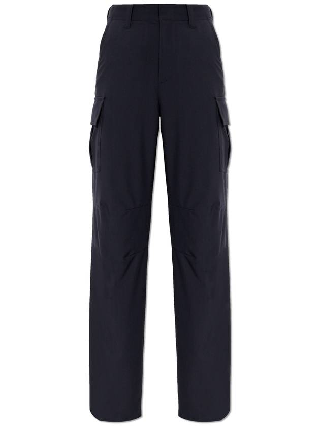 Bottega Veneta Bottega Veneta Cargo Pants, Women's, Navy Blue