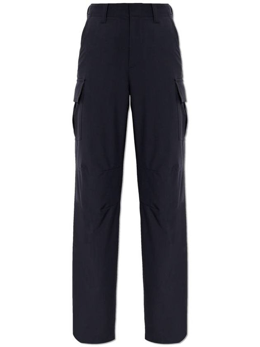 Bottega Veneta Bottega Veneta Cargo Pants, Women's, Navy Blue