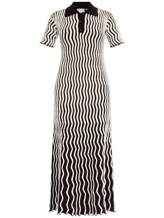 Bottega Veneta Bottega Veneta Wool Dress, Women's, White