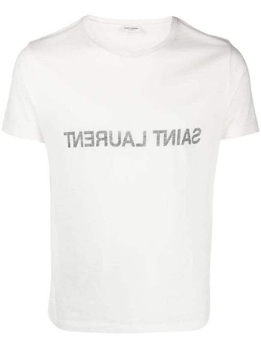 Saint Laurent SAINT LAURENT T-SHIRT COL ROND (VOLUME TUBE)