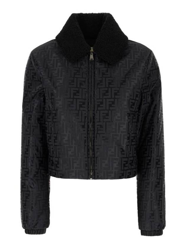 Fendi Ski FF Nylon Jacket Black