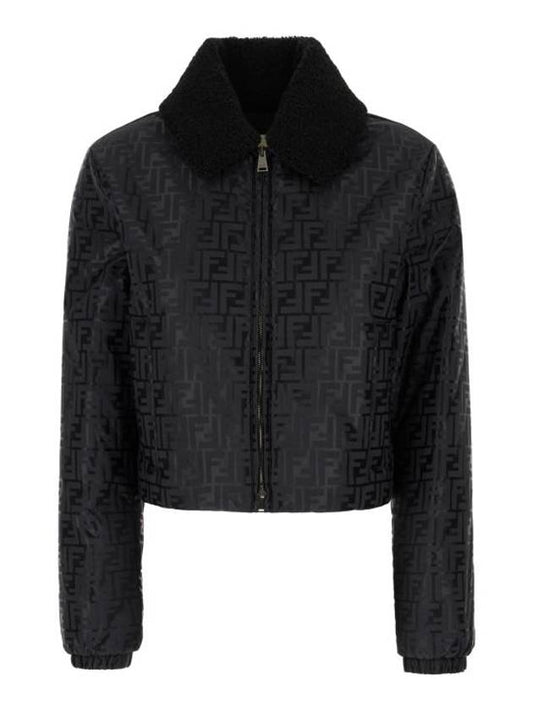 Fendi Ski FF Nylon Jacket Black