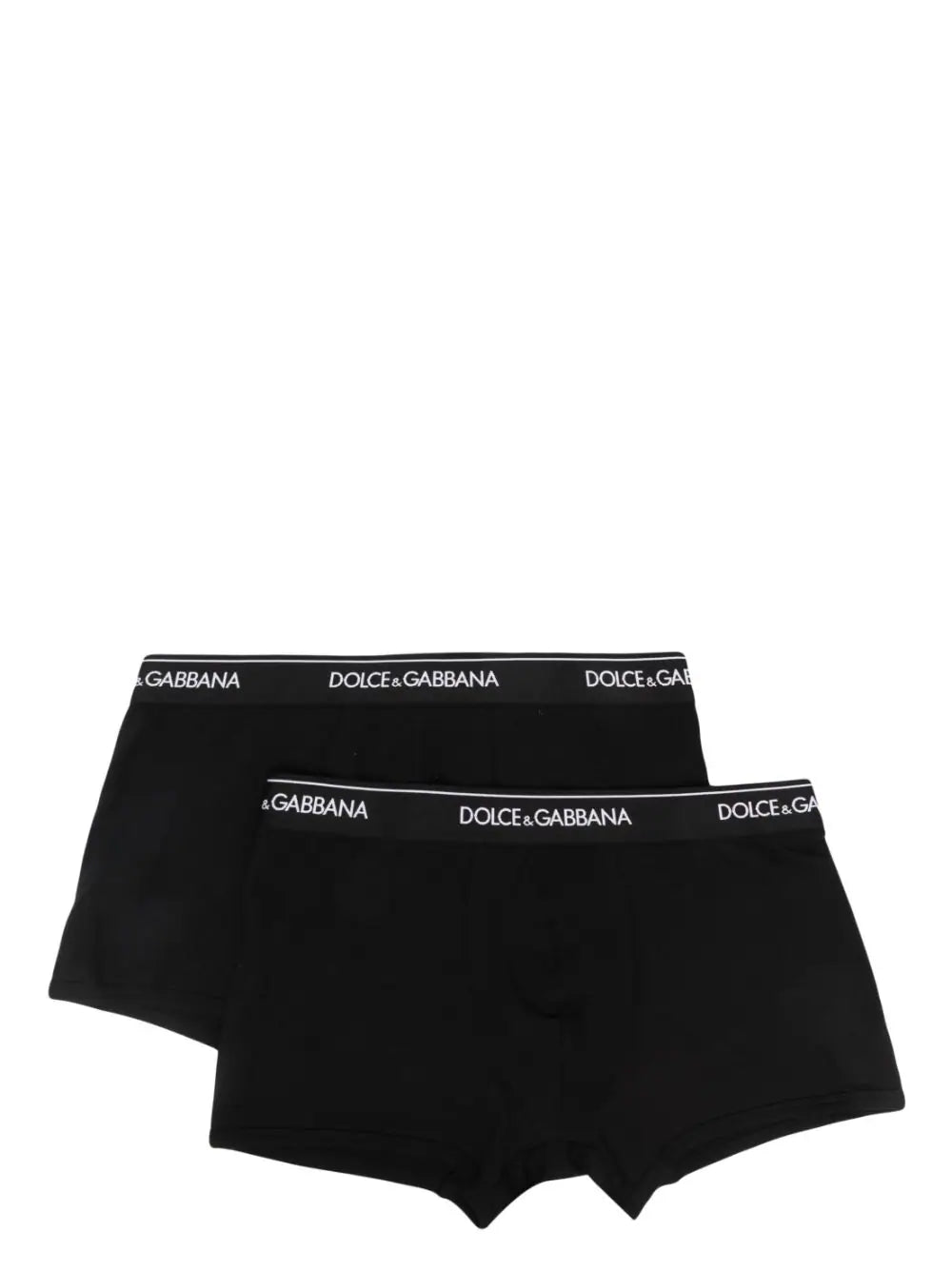 Dolce & Gabbana Men Set Of 2 Boxers With Logo Band