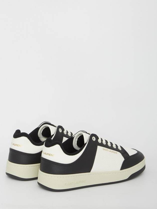 Saint Laurent SL 61 Low Top Sneakers Black White