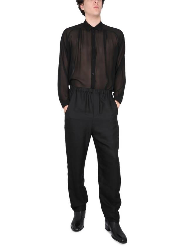 Saint Laurent 23 ss Viscose Trousers 717375Y1G681000 B0020169836