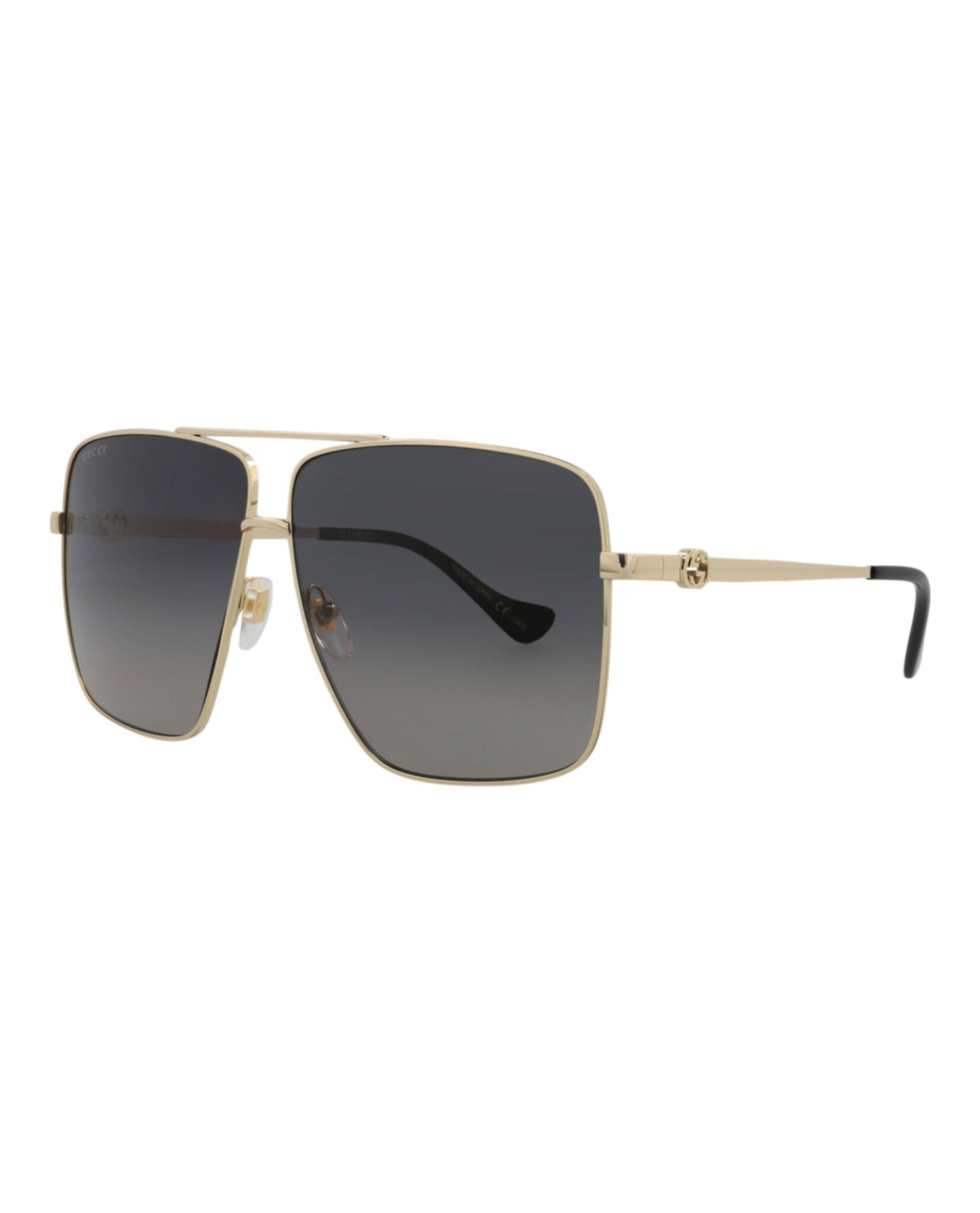 Aviator-Style Metal Sunglasses