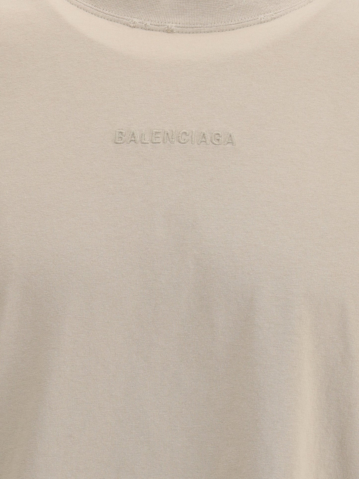 Balenciaga Men Logoed T-Shirt