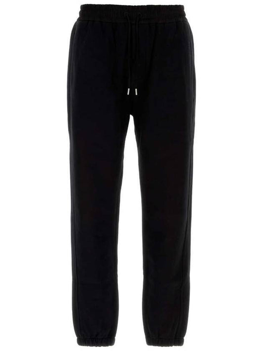 Saint Laurent Molleton Doux Gots Track Pants Black