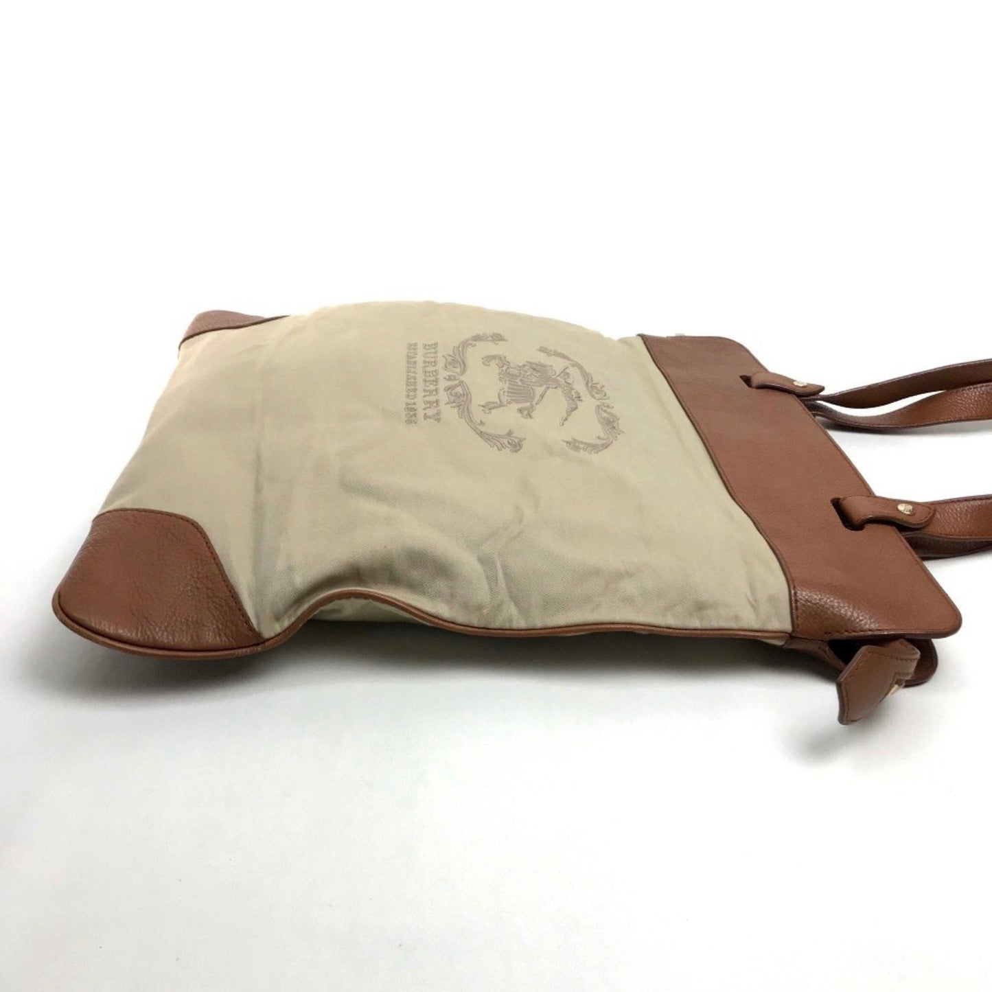 Burberry   Canvas Leather Tote Bag ()
