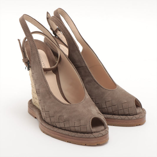 Bottega Veneta   X Suedeer  Sandal 36  Brown Intercept