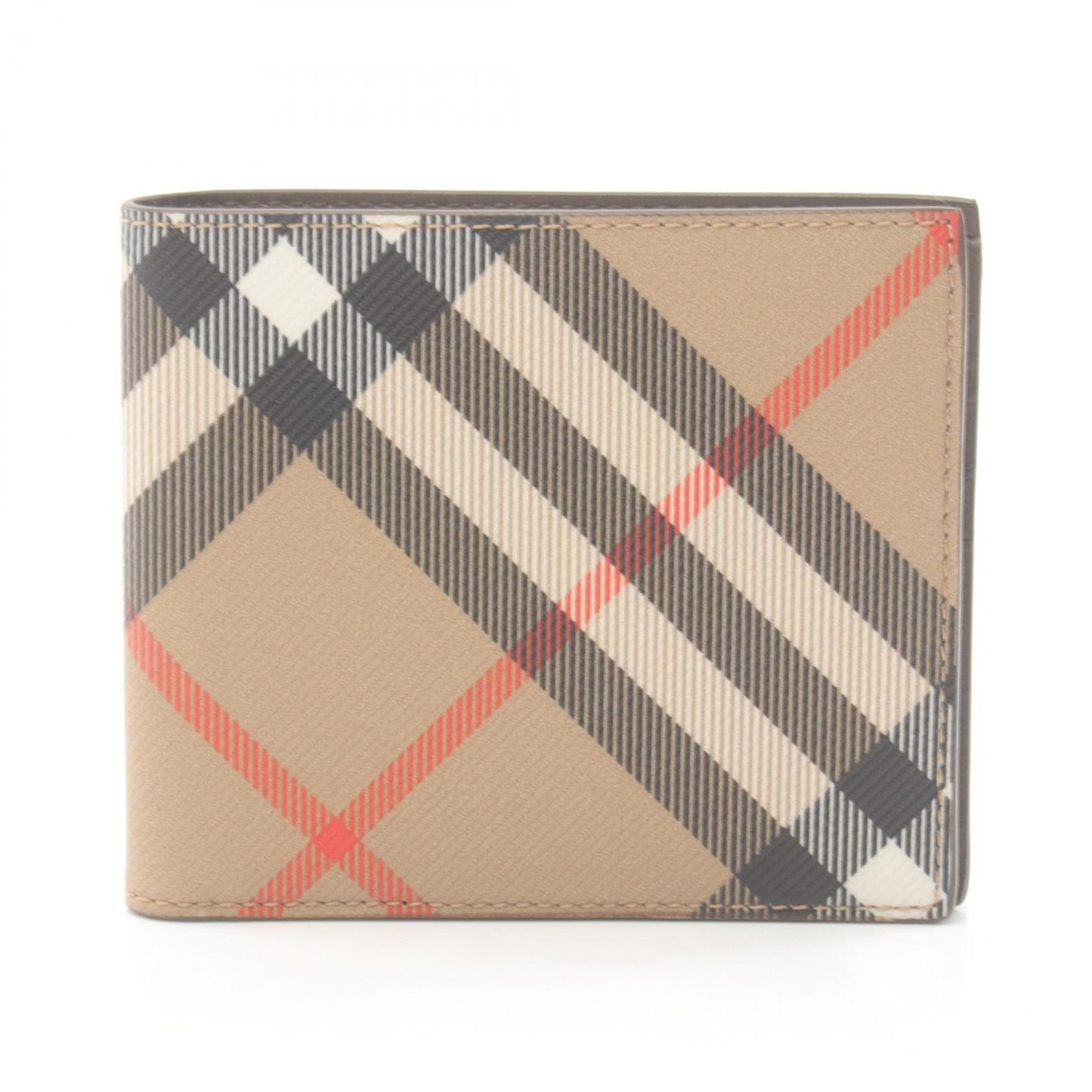 Burberry   Coated Canvas Long Wallet (Bi-Fold)