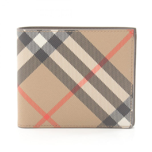 Burberry   Coated Canvas Long Wallet (Bi-Fold)