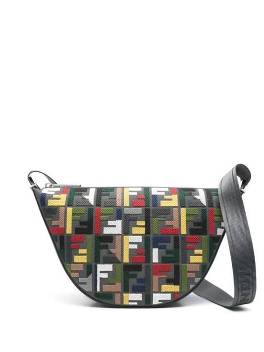 Fendi Melon FF Motif Small Cross Bag