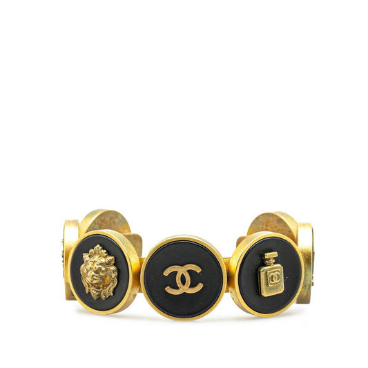 Chanel Vintage Coco Mark No5 Bangle