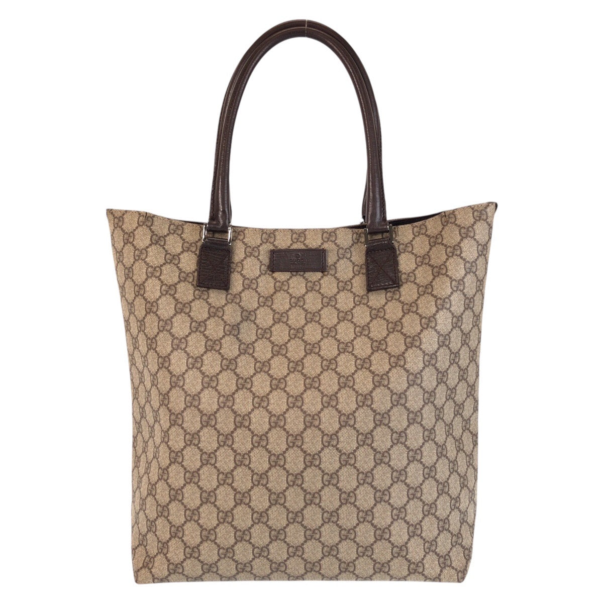 Gucci GG Supreme Canvas/Leather 2way Tote Bag 131220