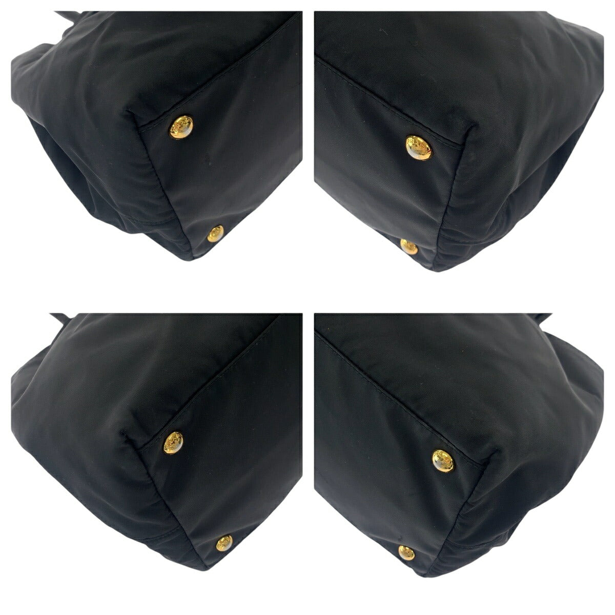 Prada Tessuto Logo Ribbon Nylon 2way Bag BN1601