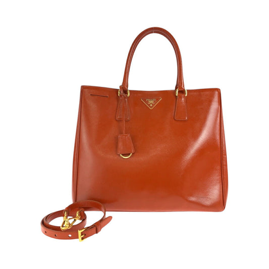 Prada Galleria Saffiano Patent Leather 2way Bag