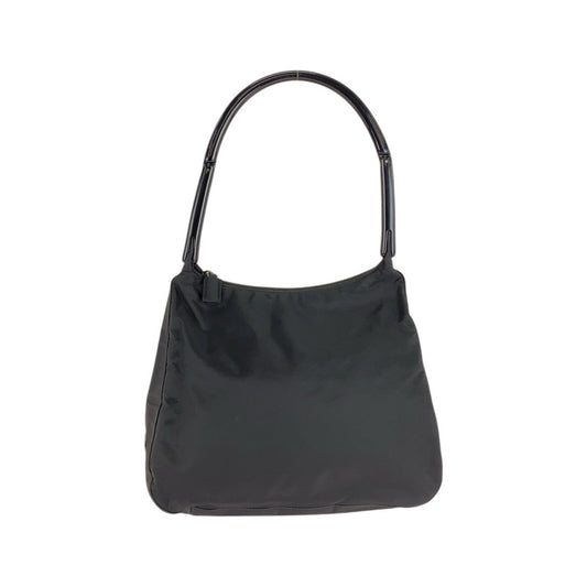 Prada Tessuto Triangle Logo 2way Shoulder Handbag
