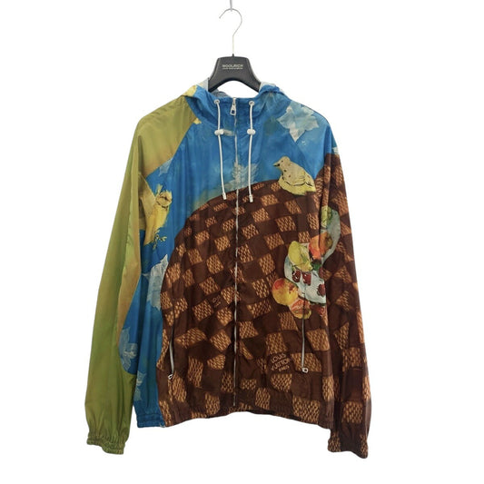 Louis Vuitton Feast Windbreaker Jacket Damier Polyester Nylon Jacket