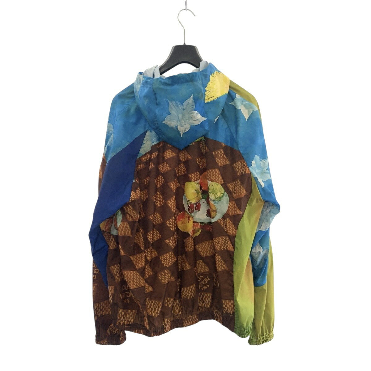 Louis Vuitton Feast Windbreaker Jacket Damier Polyester Nylon Jacket