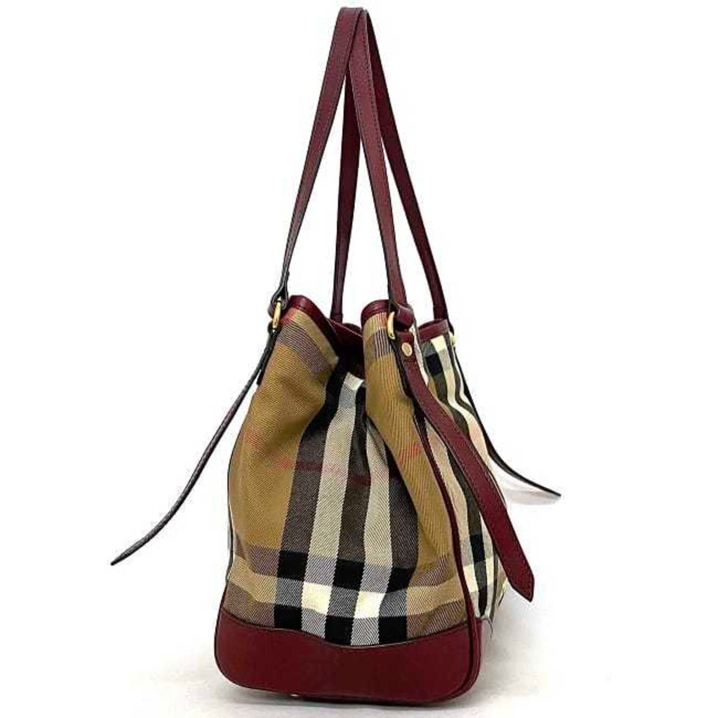 Burberry   Color Canvas Leather Tote Bag ()