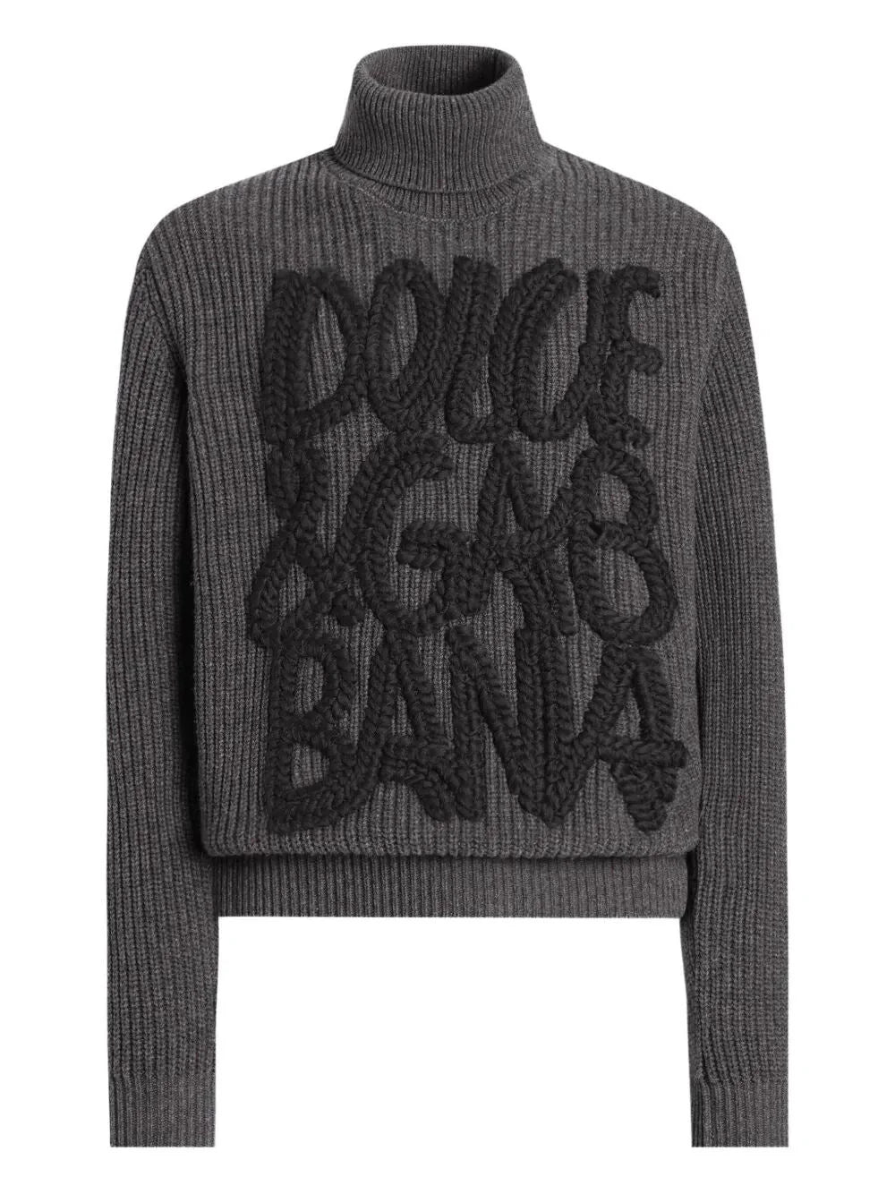 Dolce & Gabbana Men Long Sleeve Turtle-Neck Sweater