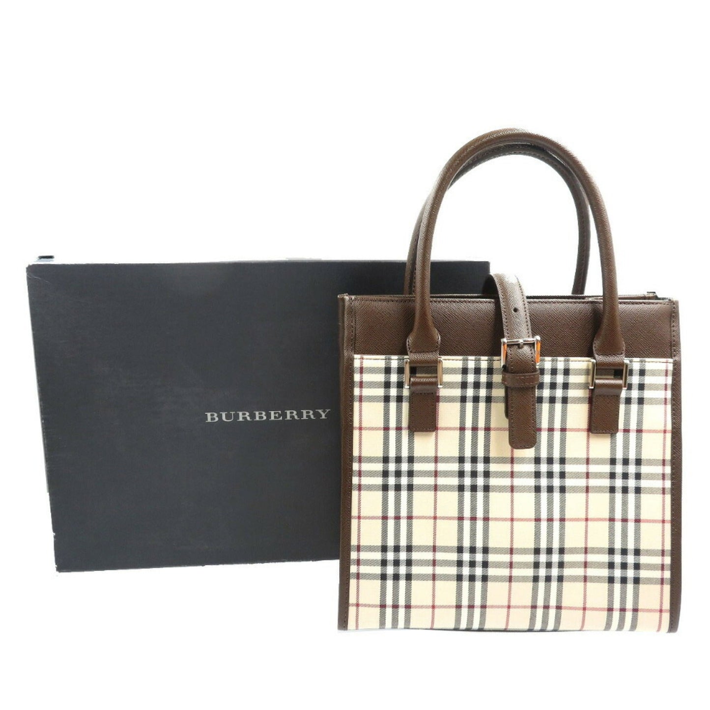 Burberry   Coated Canvas Handbag ()