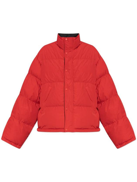 Balenciaga Balenciaga Reversible Padded Jacket, Women's, Red