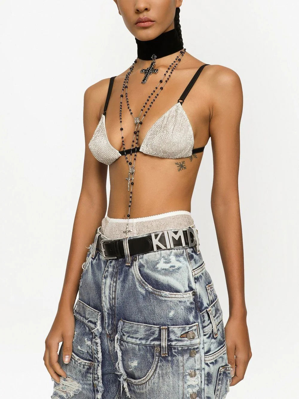 Dolce & Gabbana Women Belt With Logo Buckle