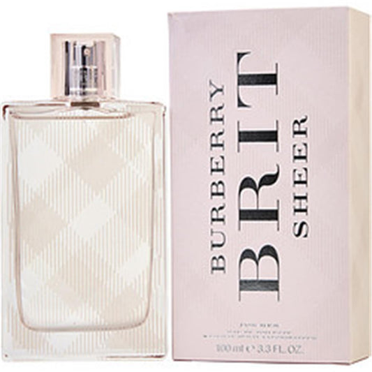 Burberry 266843 Burberry Brit Sheer 3.3 oz Edt Spray for Women
