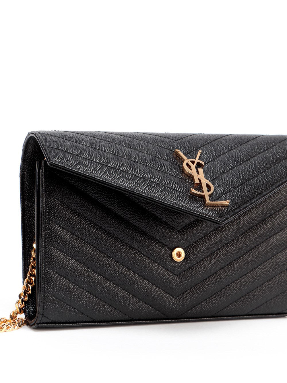 Saint Laurent Women Classic `Cassandre` Chain Wallet