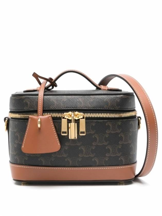 CELINE Celine vanity in Triomphe canvas and calfskin CEL4839HBRWZZZZZ00