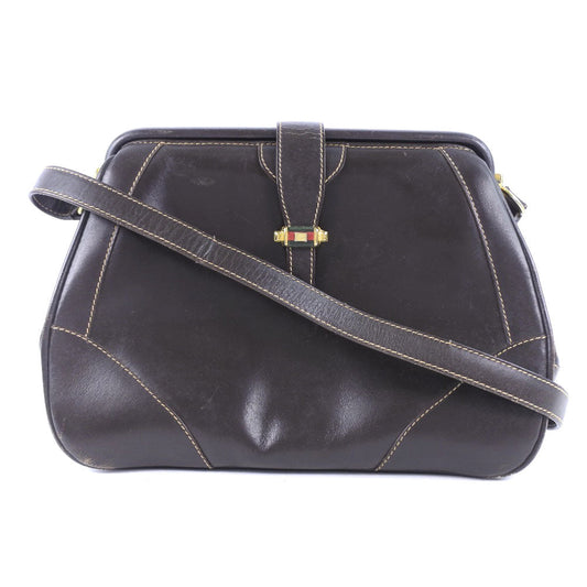 Gucci Vintage Leather Shoulder Bag