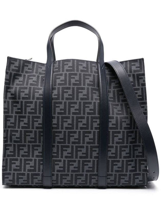 Fendi Fendi Ff-Jacquard Shopper Bags