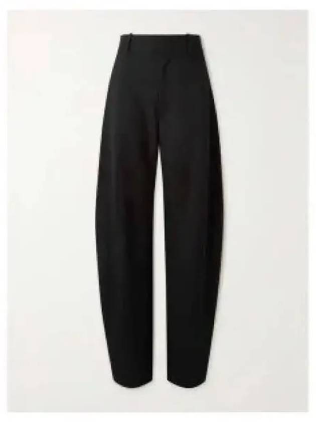 Bottega Veneta Wool Wide Pants Black