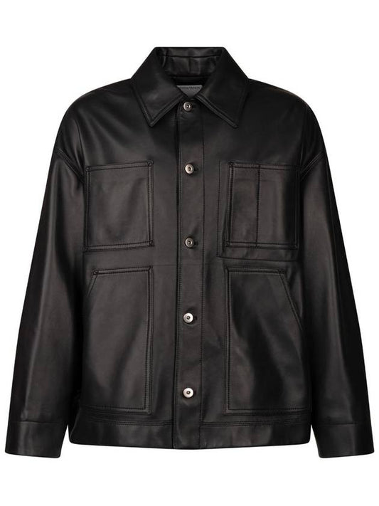 Bottega Veneta Bottega Veneta Leather Jacket Clothing