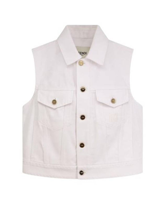 Fendi Jacket FLF775AOE7 F0ZNM White