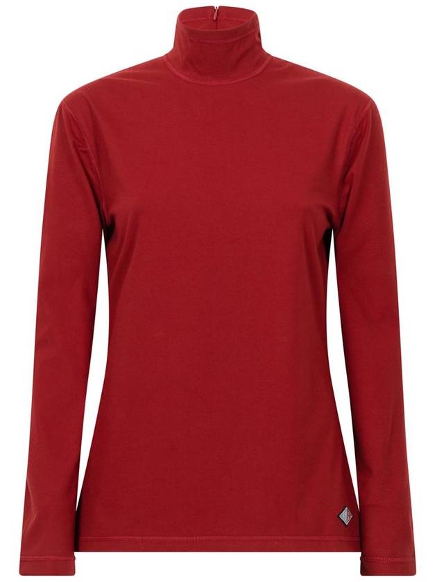 Bottega Veneta Bottega Veneta Stretch Cotton Jersey Turtleneck Top Clothing